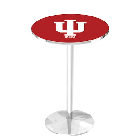 Holland Bar Stool Co 42" Chrome Indiana Pub Table L214C4228IndnaU